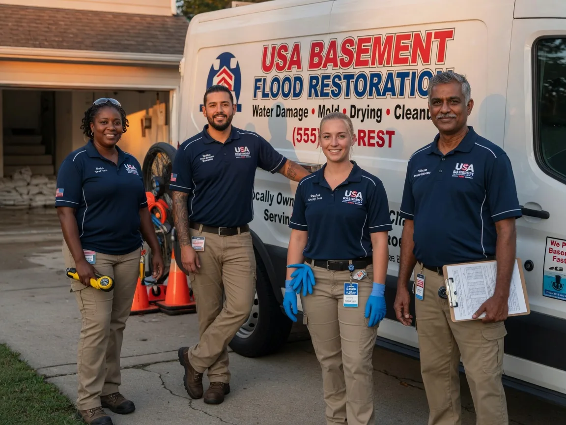 Basement Flood Cleanup company in Eau Claire, PA
